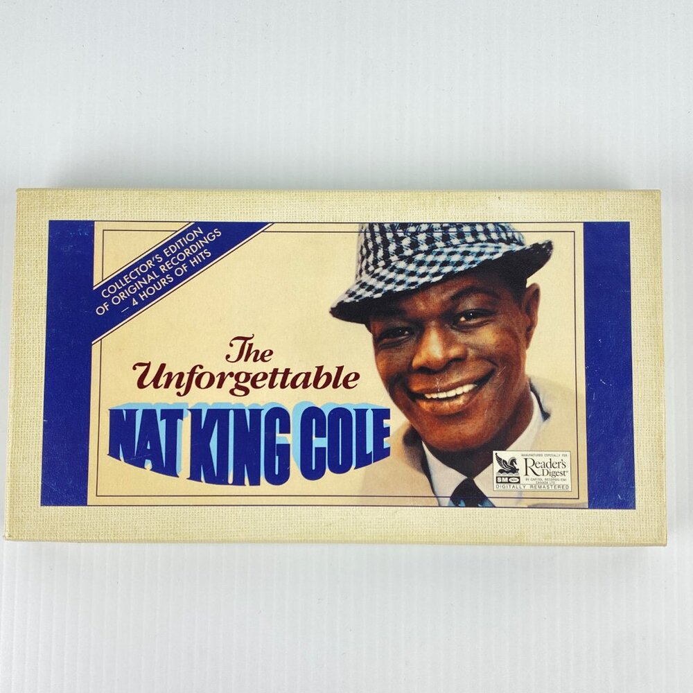 Readers Digest Nat King Cole Collectors Edition 3 Cassette Boxed Set Sealed